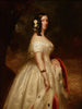 Portrait d'une dame - Franz Xaver Winterhalter — vy av konstverket