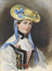 Princesse Liechtenstein i kostym - Franz Xaver Winterhalter — vy av konstverket