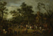 Fest i en park - Franz de Paula Ferg — vy av konstverket