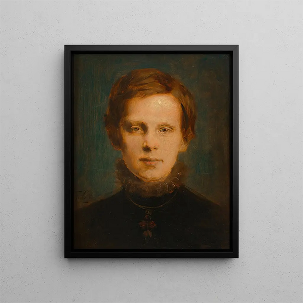 Kronprinz Rodolphe - Franz von Lenbach — inramlat konstverk på väggen