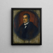 Självporträtt - Franz von Stuck — inramlat konstverk på väggen