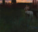 Solnedgång - Franz von Stuck — vy av konstverket