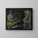 Tentation - Franz von Stuck — inramlat konstverk på väggen