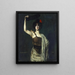 La danseuse - Franz von Stuck — inramlat konstverk på väggen