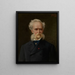 Le Peintre Charles Tsaggeny - Frédéric Pierre Tschaggeny — inramlat konstverk på väggen