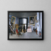 Le Studio de Bazille - Frédéric Bazille — inramlat konstverk på väggen