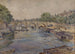 La Seine vid Pont Marie från 1899, 1:a arrondissementet - Frédéric Houbron — vy av konstverket