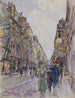 Rue de Bretagne 1908 3:e arrondissement - Frédéric Houbron — vy av konstverket