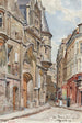 Hôtel de Sens 1 rue du Figuier år 1898 4:e arrondissement - Frédéric Houbron — vy av konstverket