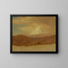 Mont Chimborazo, Ecuador - Frederic Edwin Church — inramlat konstverk på väggen