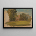 Maison à Hudson, New York - Frederic Edwin Church — inramlat konstverk på väggen