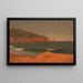 Côte du Maine - Frederic Edwin Church — inramlat konstverk på väggen