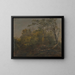 Bois du Maine - Frederic Edwin Church — inramlat konstverk på väggen