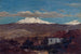 Mont Chimborazo sedd från Riobamba, Ecuador - Frederic Edwin Church — vy av konstverket