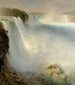 Les Chutes du Niagara du côté américain - Frederic Edwin Church — vy av konstverket