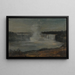 Niagarafallen vid skymningen - Frederic Edwin Church — inramlat konstverk på väggen