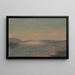 Vue nocturne d'un port - Frederic Edwin Church — inramlat konstverk på väggen