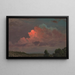 Skymning nära Olana - Frederic Edwin Church — inramlat konstverk på väggen