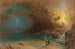 Studie för apoteosen av Thomas Cole - Frederic Edwin Church — vy av konstverket
