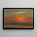 Solnedgång över Catskills - Frederic Edwin Church — inramlat konstverk på väggen