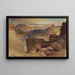 Vue depuis le plateau de Powells, Grand Canyon, Colorado - Frederic Edwin Church — inramlat konstverk på väggen