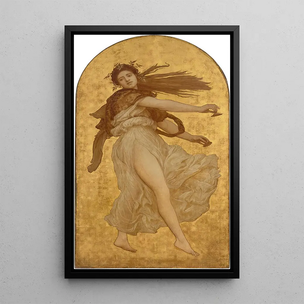 Frederic Leighton - A Dancing Girl with Cymbals in a White Robe.webp