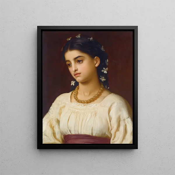 Catherine - Frederic Leighton — inramlat konstverk på väggen