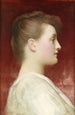 Fille de profil - Frederic Leighton — vy av konstverket