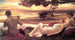 Idylle - Frederic Leighton — vy av konstverket