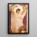 Invocation - Frederic Leighton — inramlat konstverk på väggen