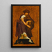 Mnémosyne, moder till muserna - Frederic Leighton — inramlat konstverk på väggen