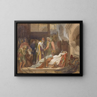 Frederic Leighton - The Reconciliation of the Montagues and the Capulets.webp
