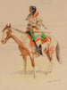 Métis - Frederic Remington — vy av konstverket