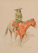 Vieux Ramon - Frederic Remington — vy av konstverket