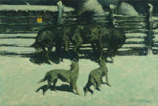 Frederic Remington - The Call for Help.webp