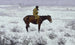 Le Gardien de troupeau - Frederic Remington — vy av konstverket