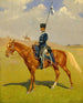 Le Hussard - Frederic Remington — vy av konstverket