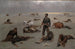 Det som en oidentifierad ko kostade - Frederic Remington — vy av konstverket