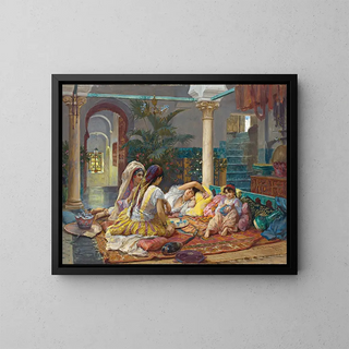 Frederick Arthur Bridgman - In The Harem.webp