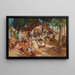 Le Marché - Frederick Arthur Bridgman — inramlat konstverk på väggen