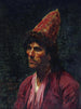 Portrait av en man - Frederick Arthur Bridgman — vy av konstverket