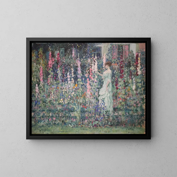 Althéas - Frederick Carl Frieseke — inramlat konstverk på väggen