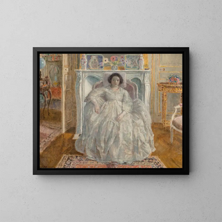 Frederick Carl Frieseke - The White Gown.webp