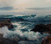 La mer envahissante - Frederick Judd Waugh — vy av konstverket