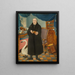 Martin Luther - Frederick Kemmelmeyer — inramlat konstverk på väggen