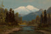 Mont Shasta, Kalifornien - Frederick Schafer — vy av konstverket