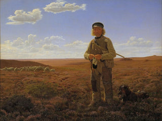 Frederik Vermehren - A Jutland Sheperd on the Moors.webp