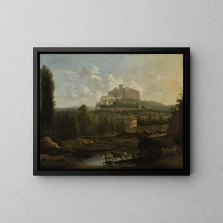 Frederik de Moucheron - Landscape with the Castle of Francheville.webp