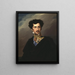 Oskar I 1799-1859 Kung av Sverige och Norge - Fredric Westin — inramlat konstverk på väggen