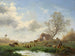 April - Fredrik Marinus Kruseman — vy av konstverket